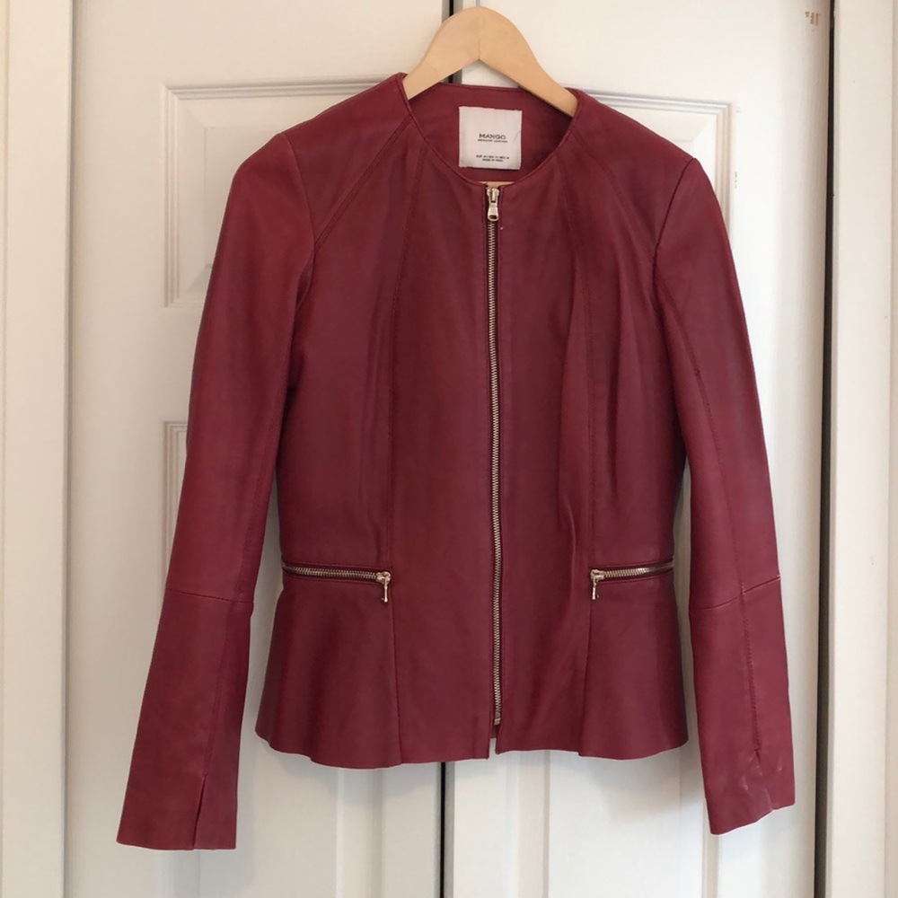 Leather jacket